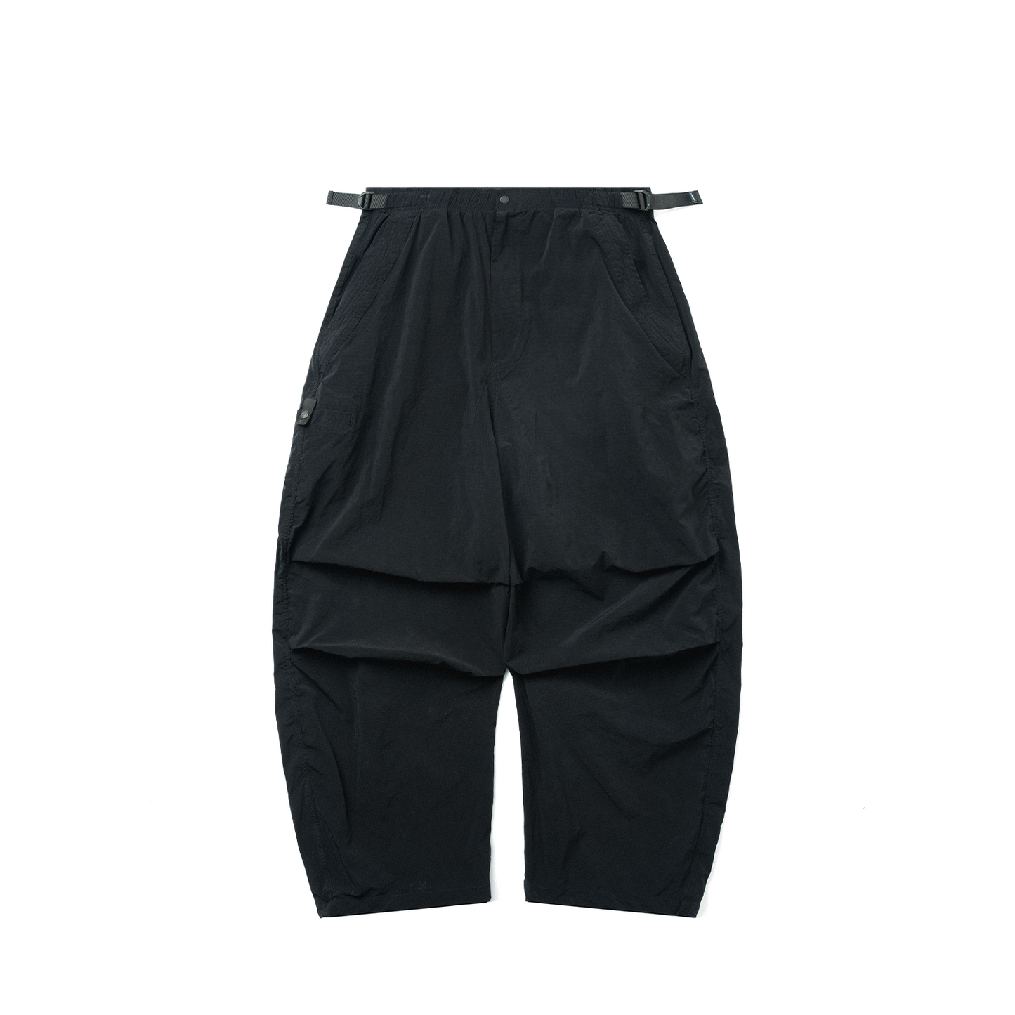 Belted Scimitar Silhouette Paratrooper Pants