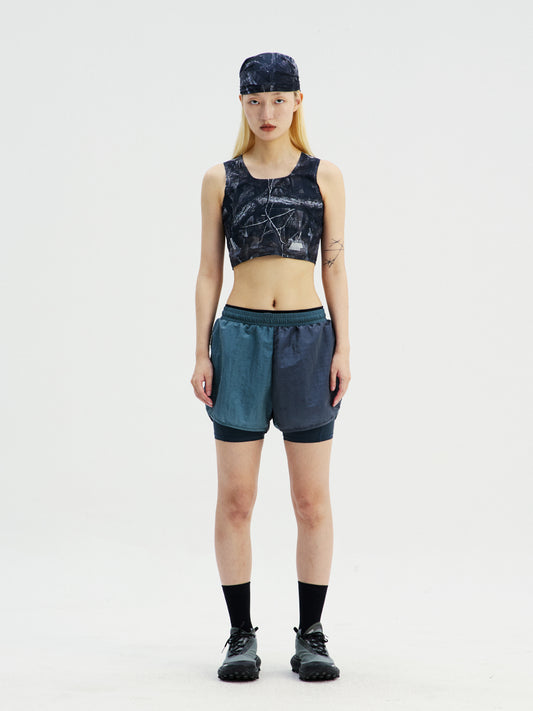 Women Branch Camo Running Tank