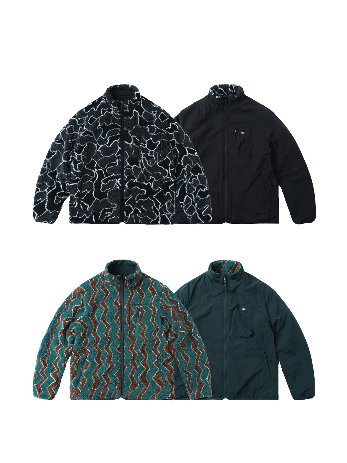 Reversible Faux Shearling Jacket