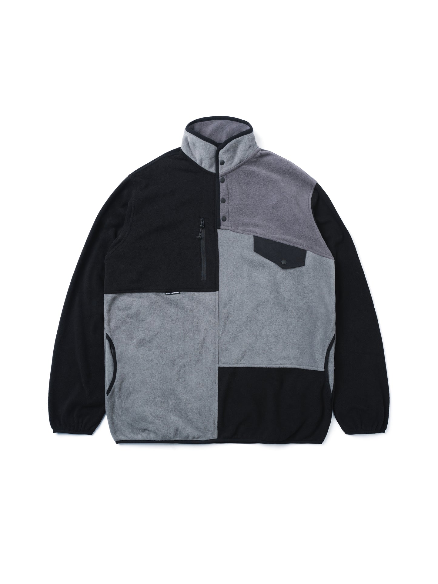 Color Block Fleece Pullover