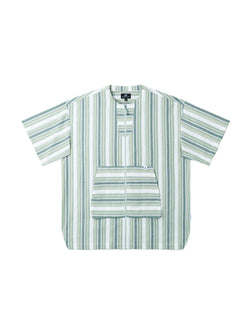 Striped BAJA Cardigan Shirt