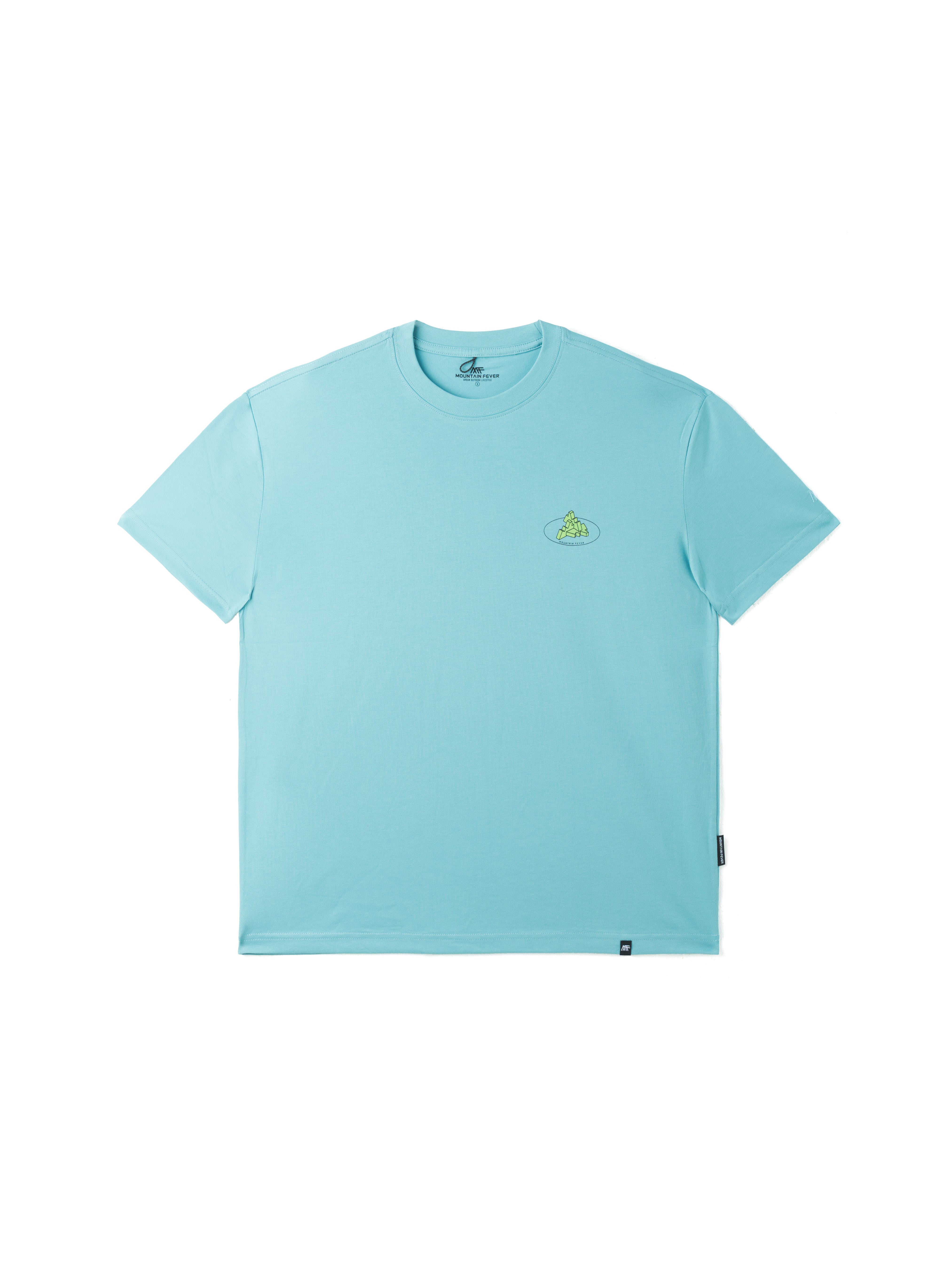 Mosaic Mountain Island Logo Cool-Tech Short Sleeve Tee