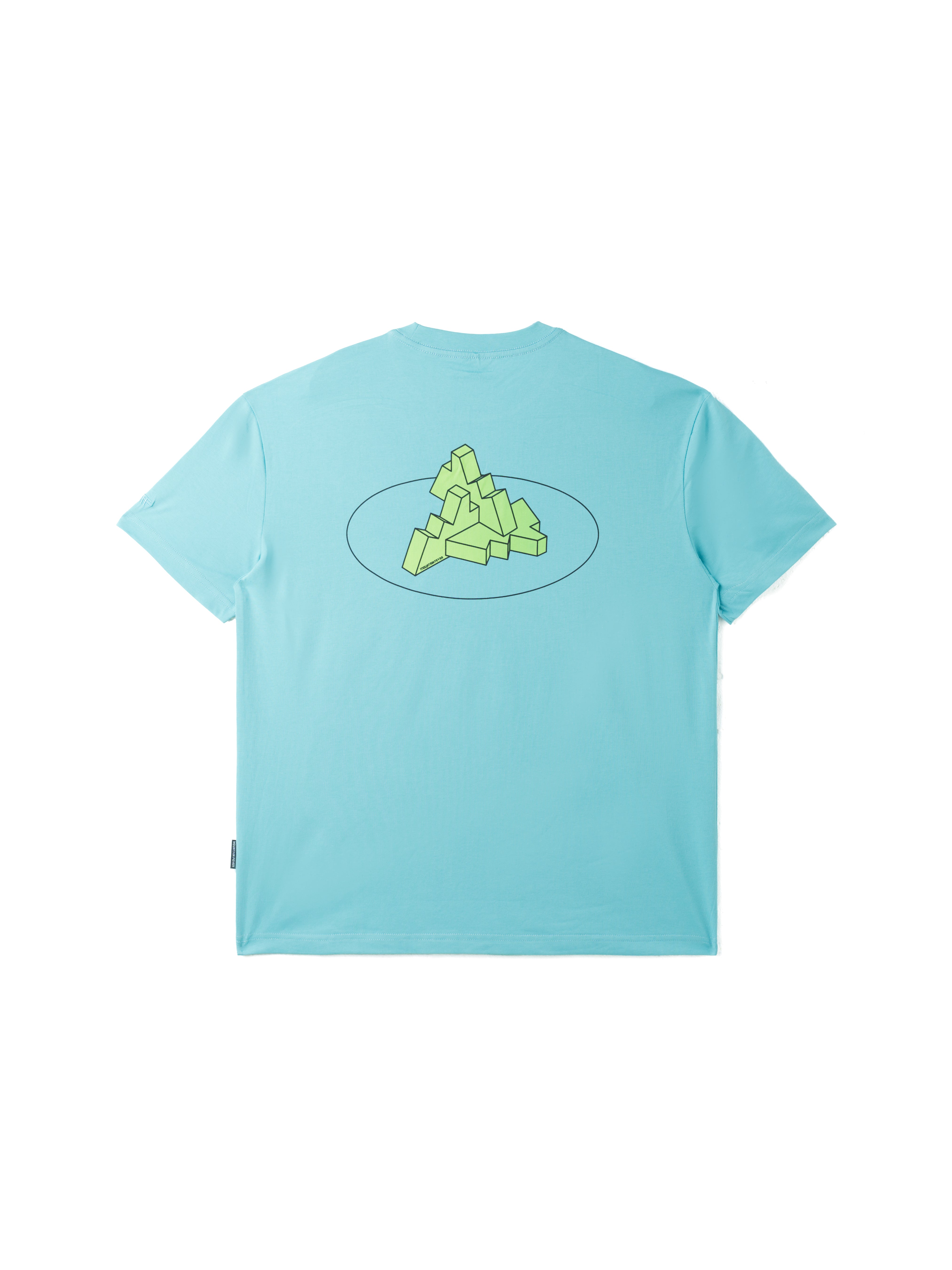 Mosaic Mountain Island Logo Cool-Tech Short Sleeve Tee