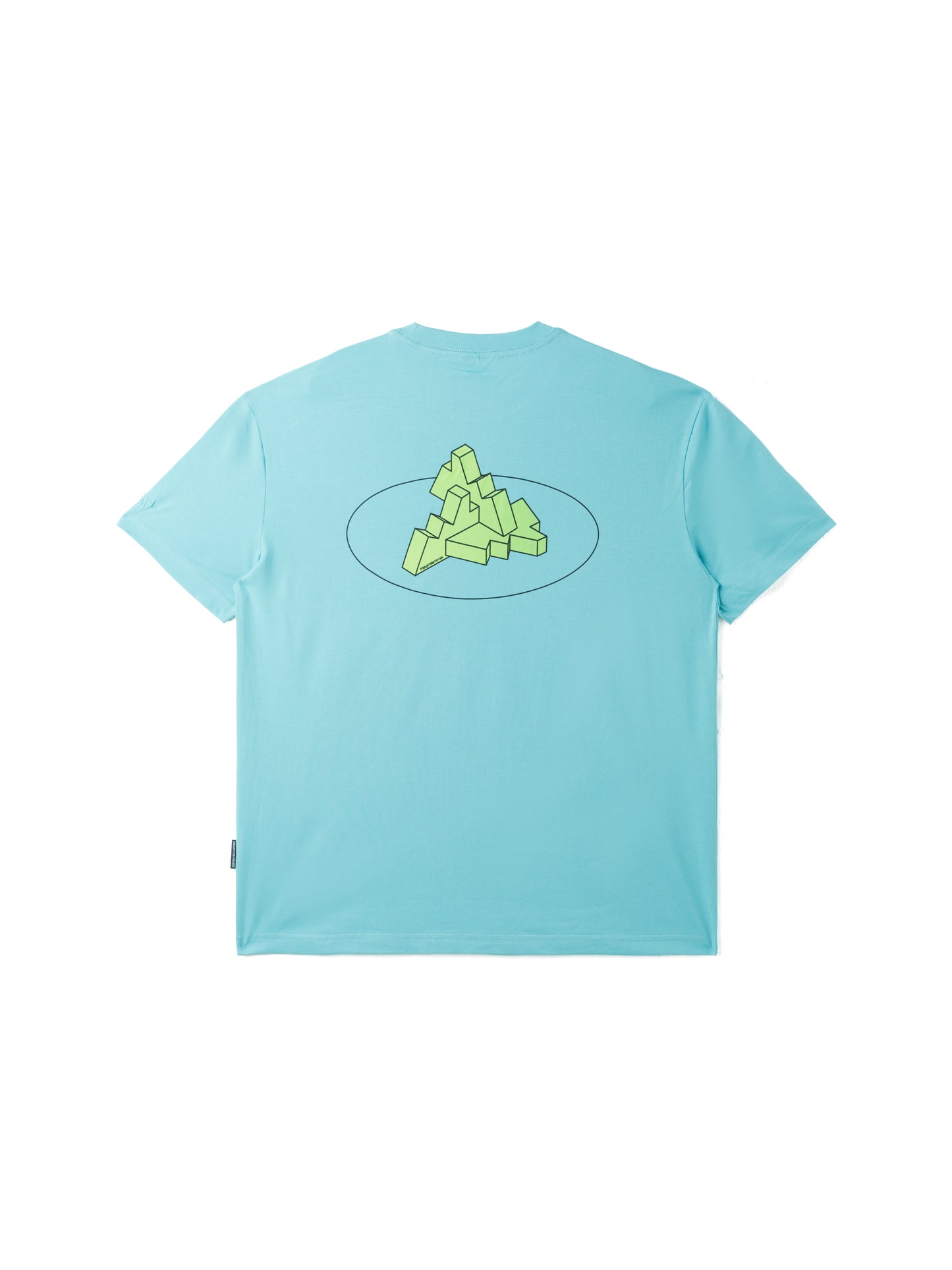 Mosaic Mountain Island Logo Cool-Tech Short Sleeve Tee