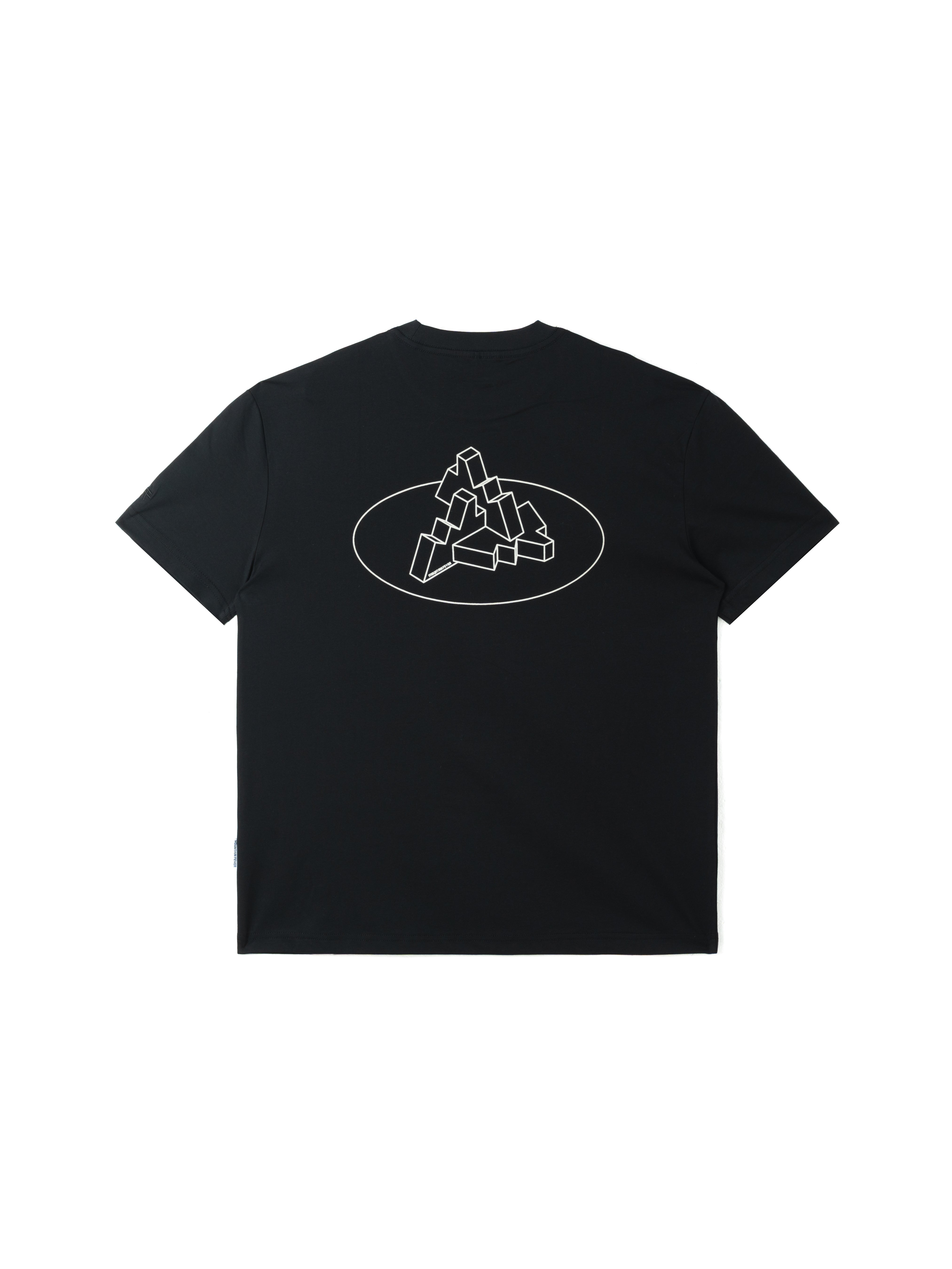Mosaic Mountain Island Logo Cool-Tech Short Sleeve Tee