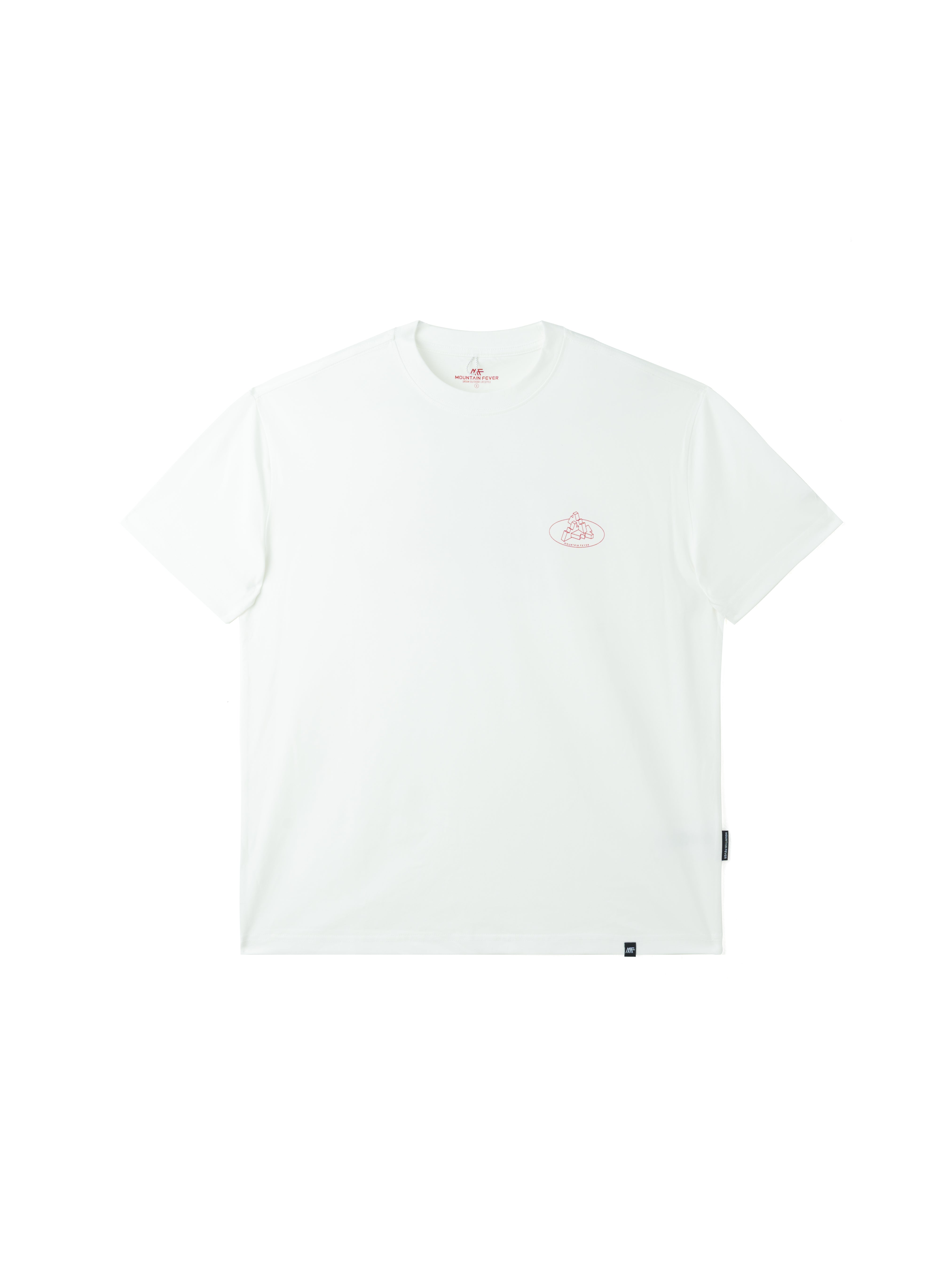 Mosaic Mountain Island Logo Cool-Tech Short Sleeve Tee