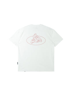 Mosaic Mountain Island Logo Cool-Tech Short Sleeve Tee