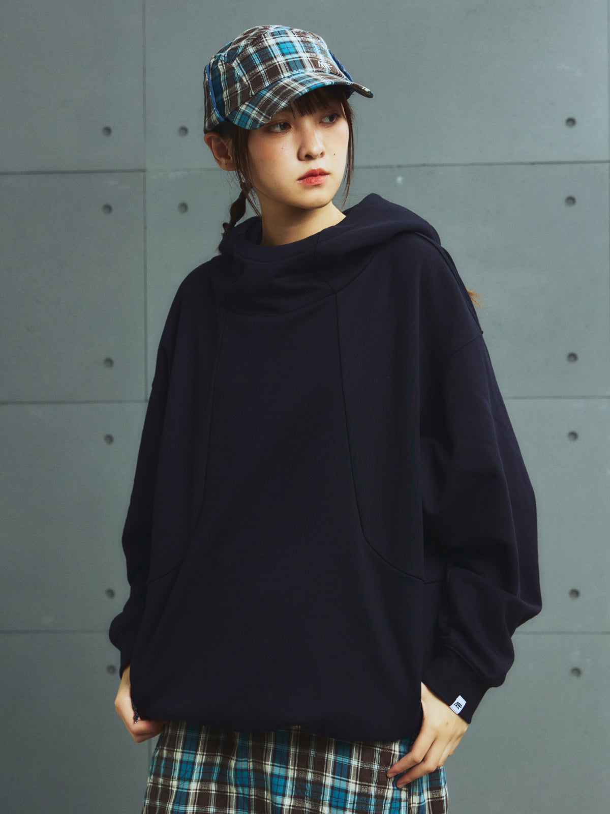 Structured Hooded Sweatshirt