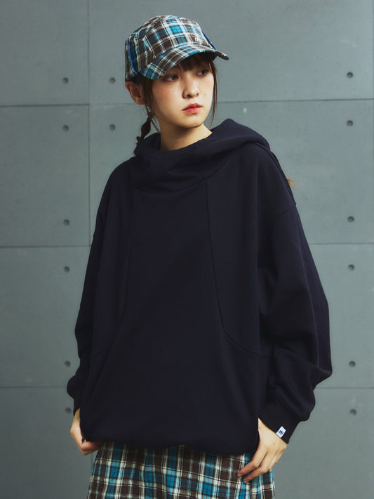 Structured Hooded Sweatshirt