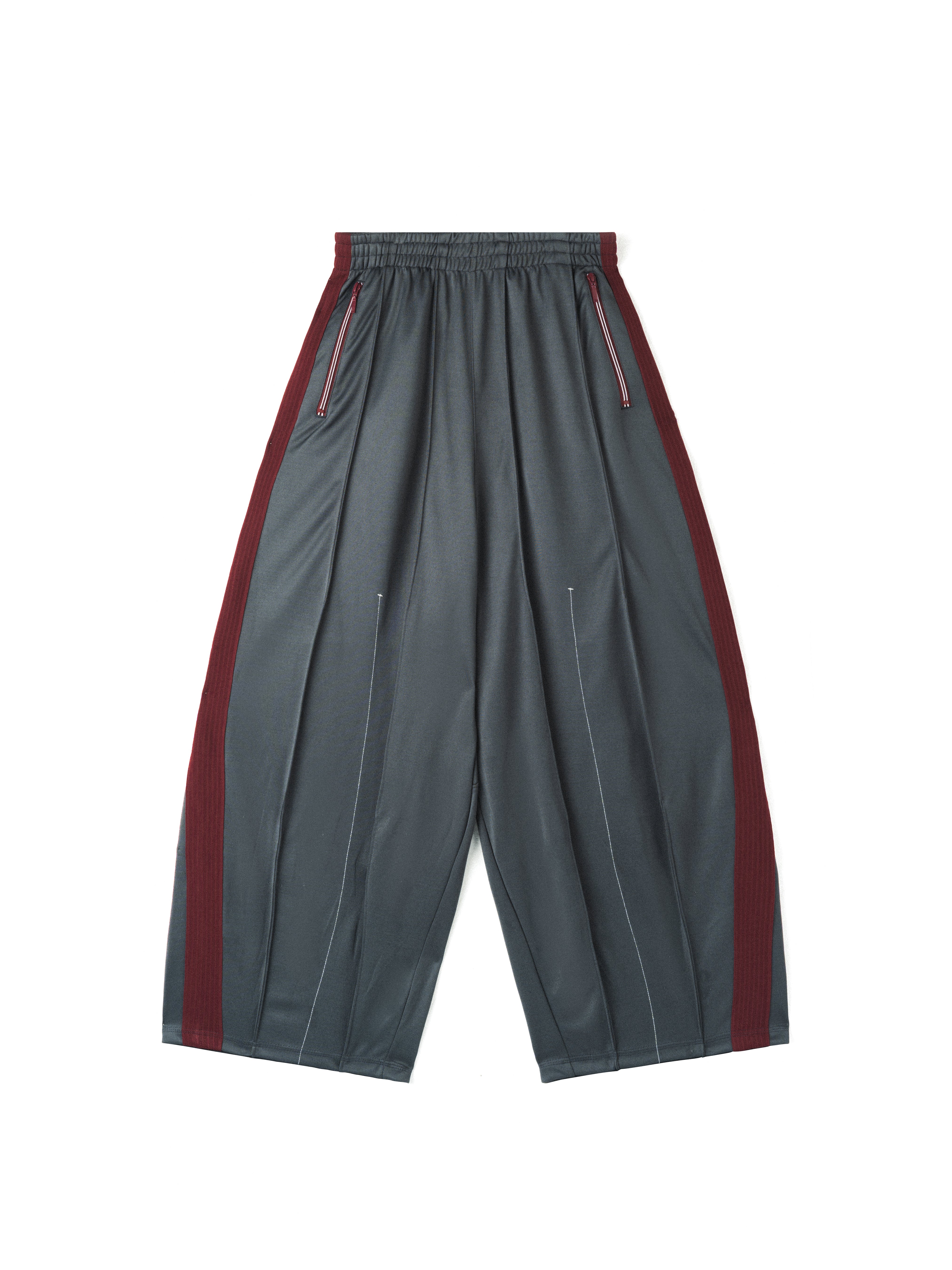 Color-blocked Loose-fit Sports Pants