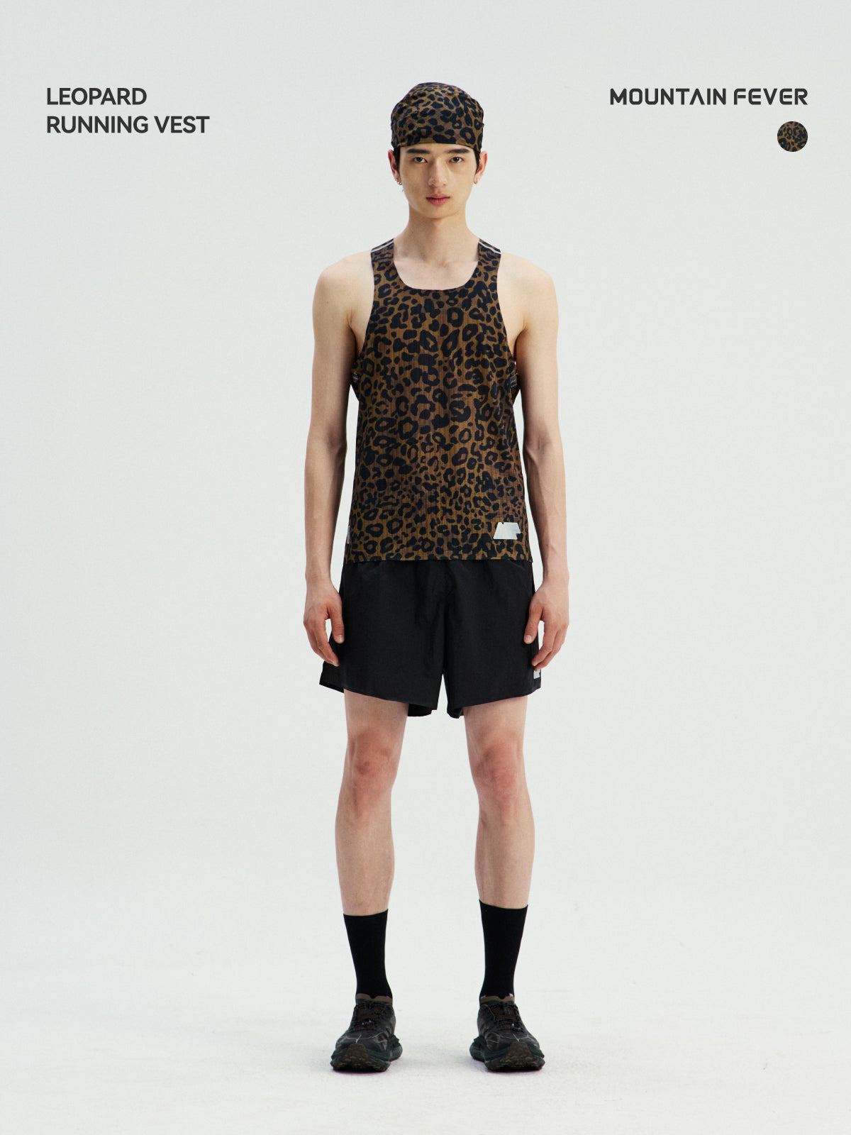 Leopard Print Running Tank Top