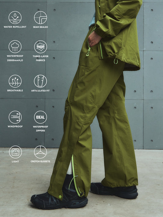 Color-Blocking Lightweight Taped Seam Hiking Pants