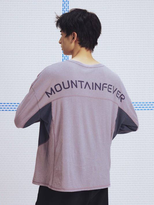 LOGO linen-cotton TEE