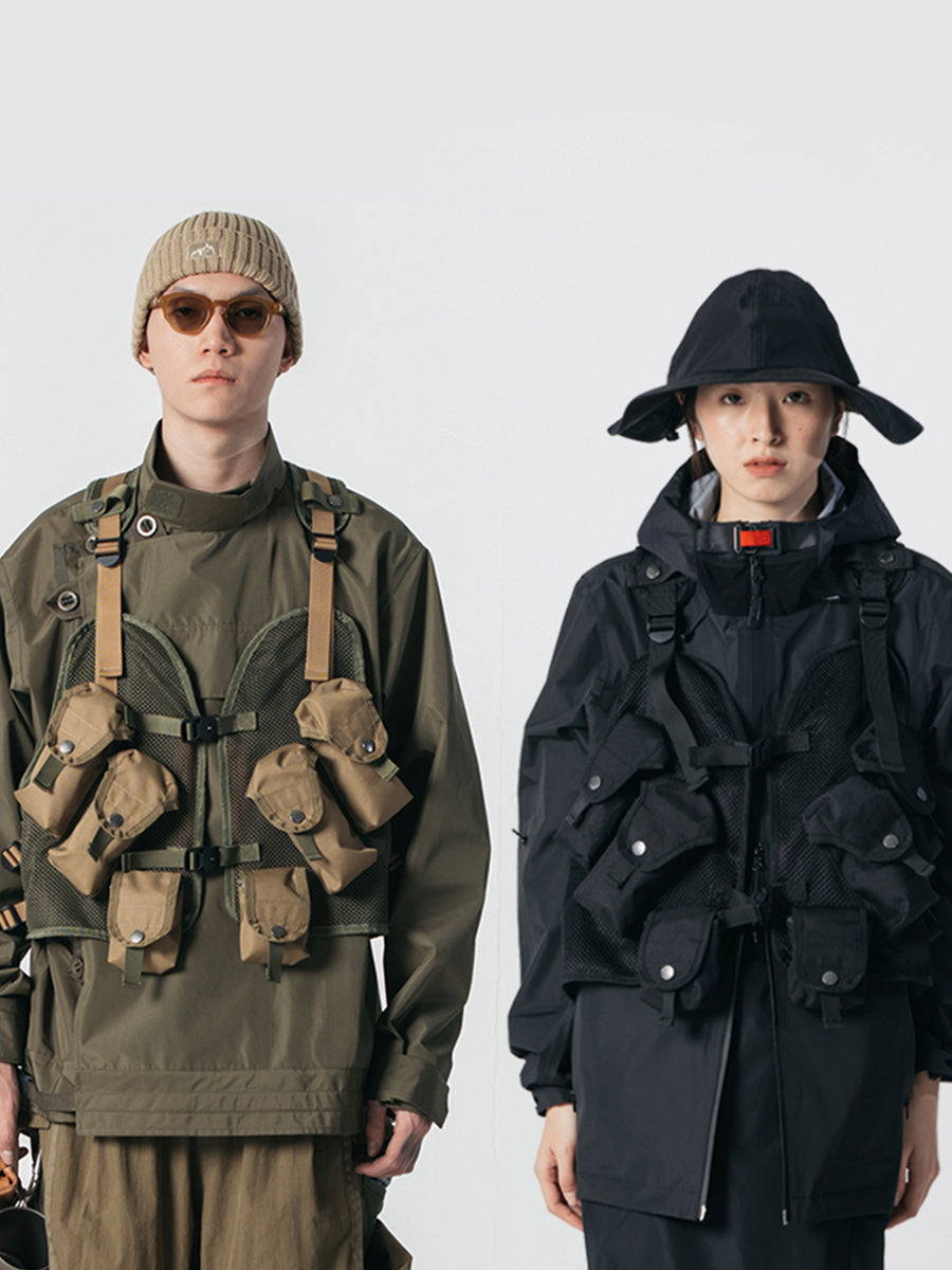 Tactical Vest Made from Recycled Eco-Friendly Fabric