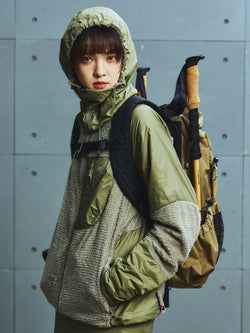 Lightweight Primaloft® fleece stand-collar jacket
