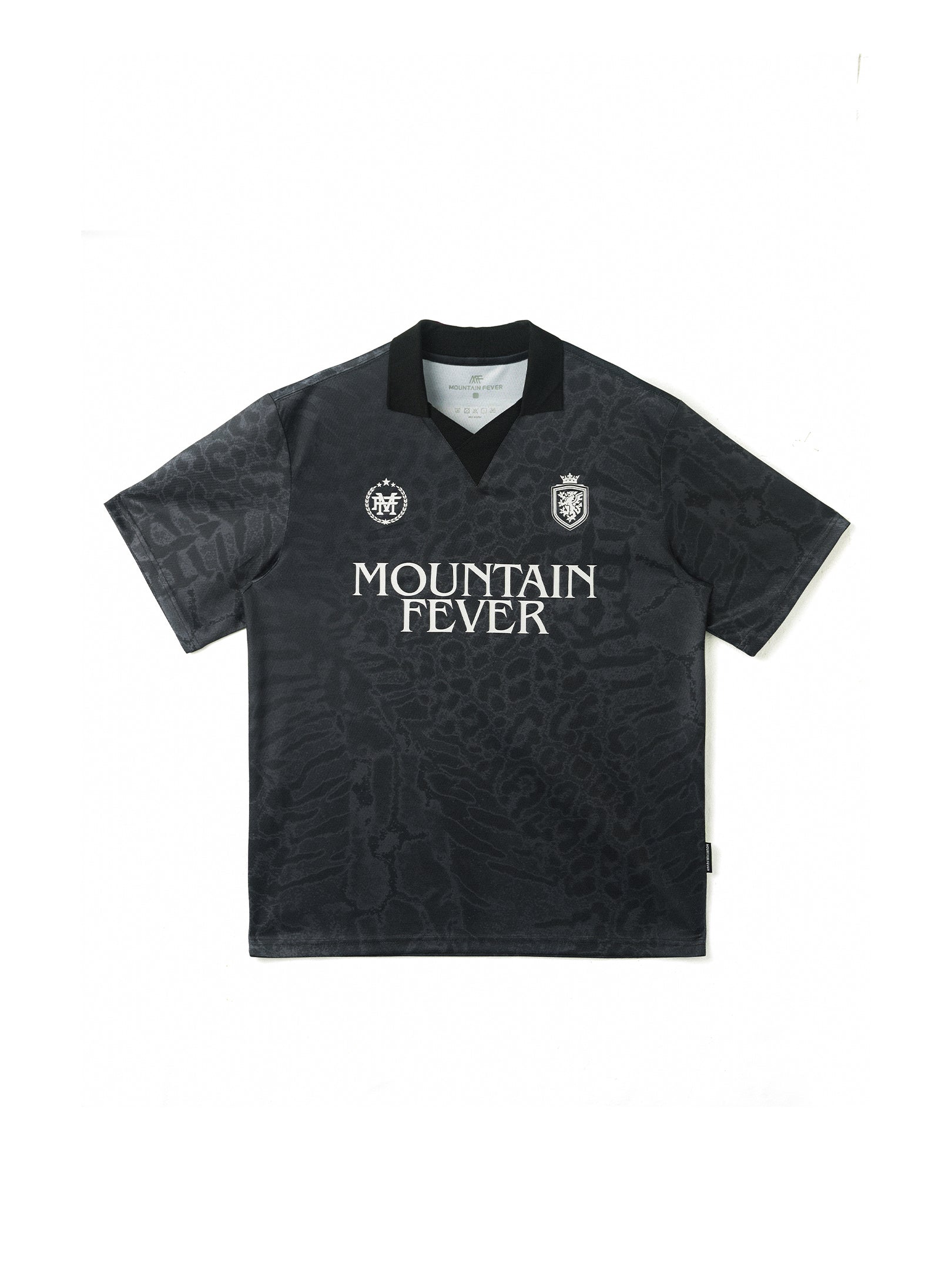 Animal Print Short-Sleeve Soccer Jersey