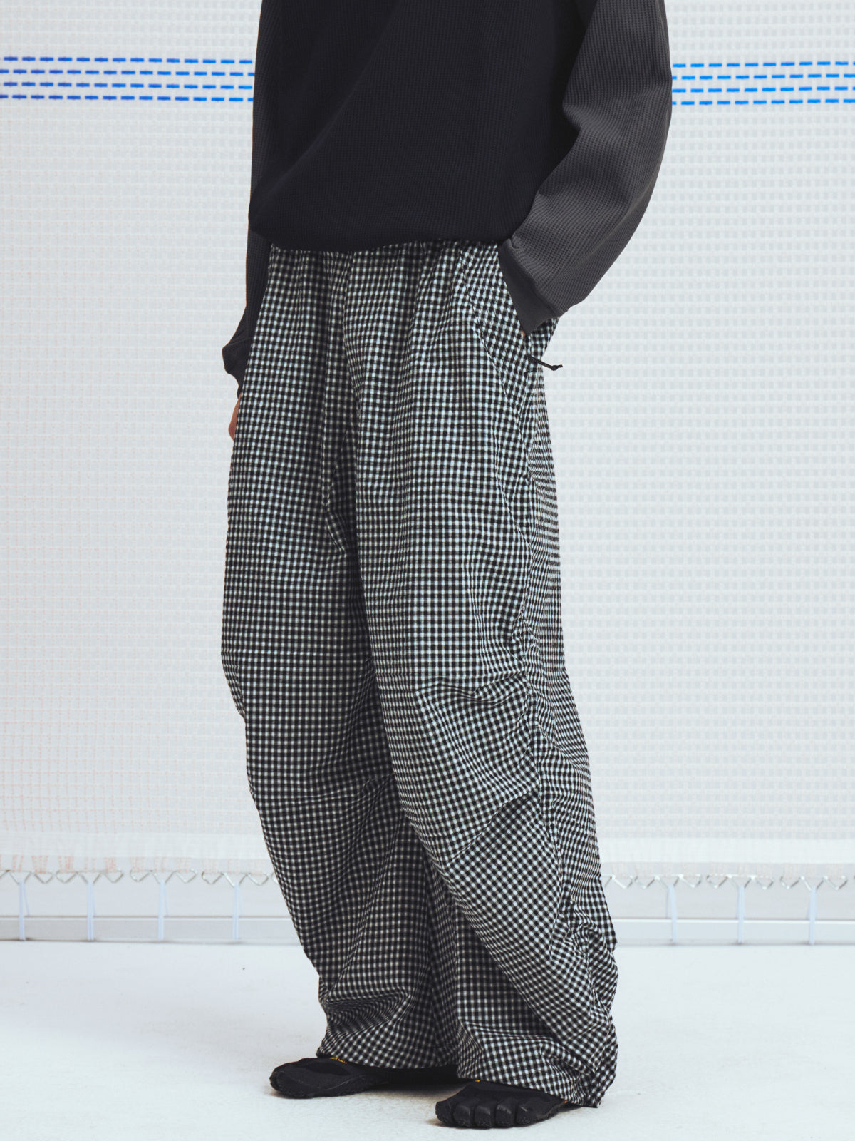 Plaid Parachute Pants
