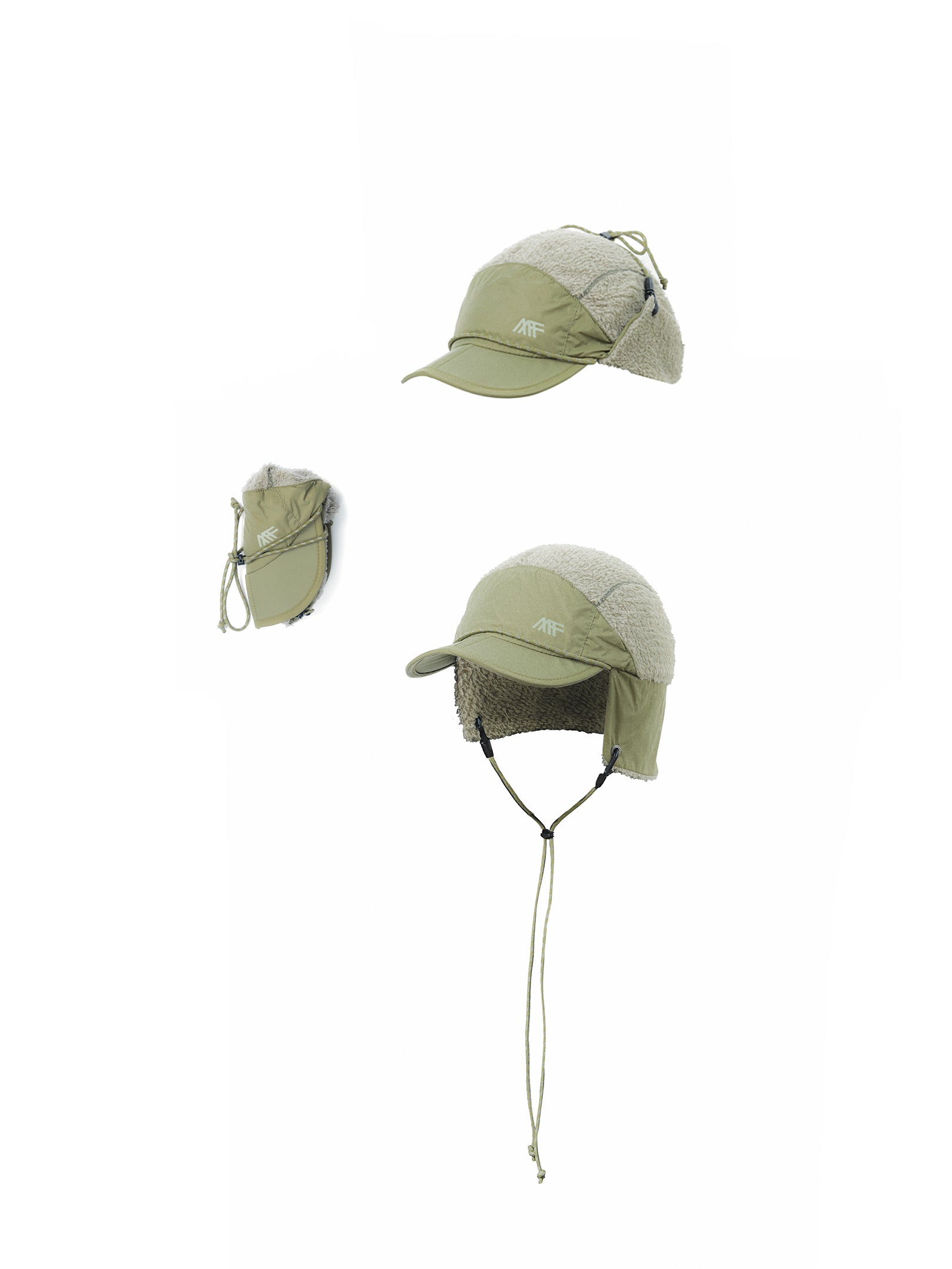 Lightweight Primaloft® fleece foldable ear-flap hat