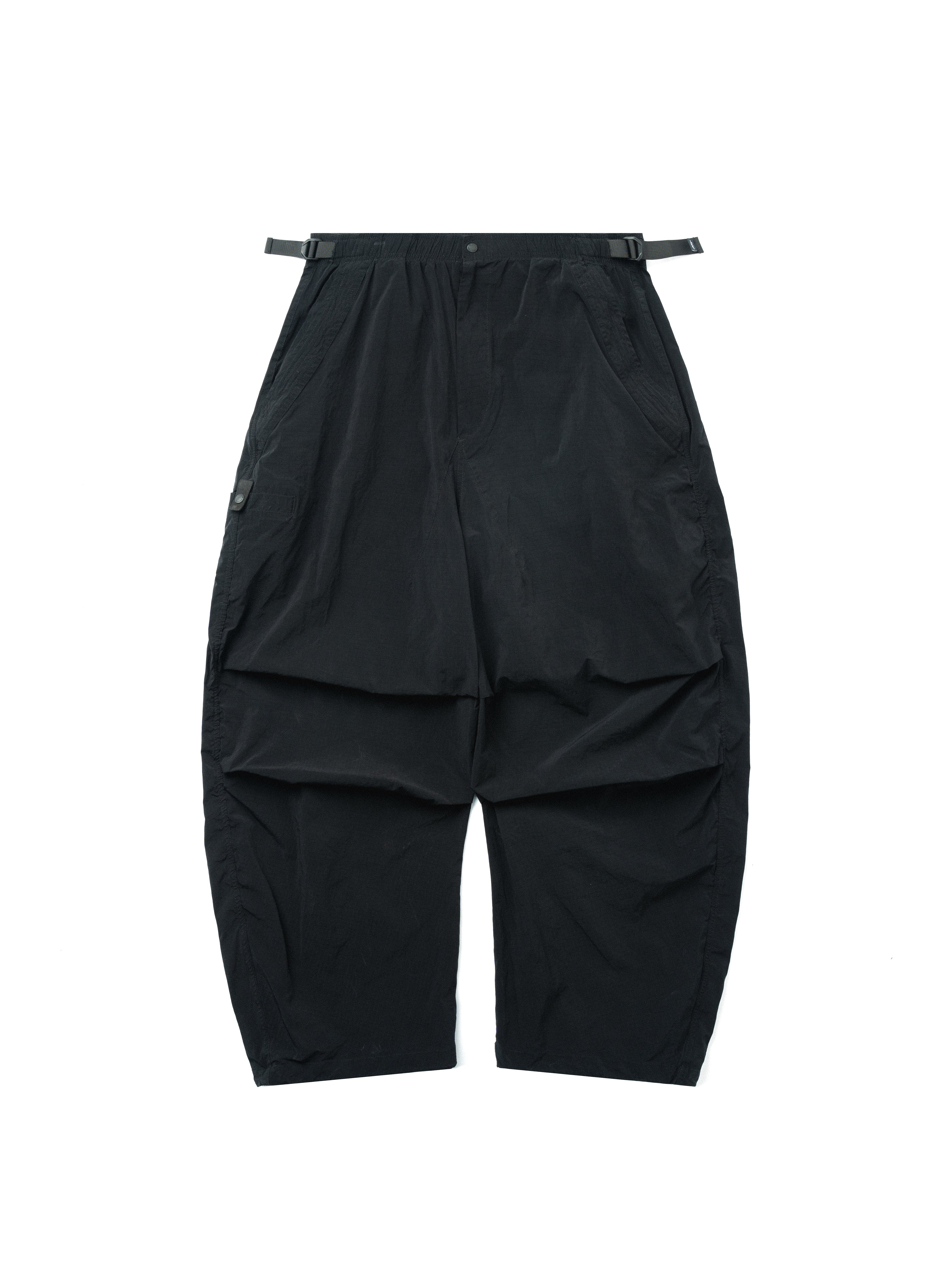 Belted Scimitar Silhouette Paratrooper Pants