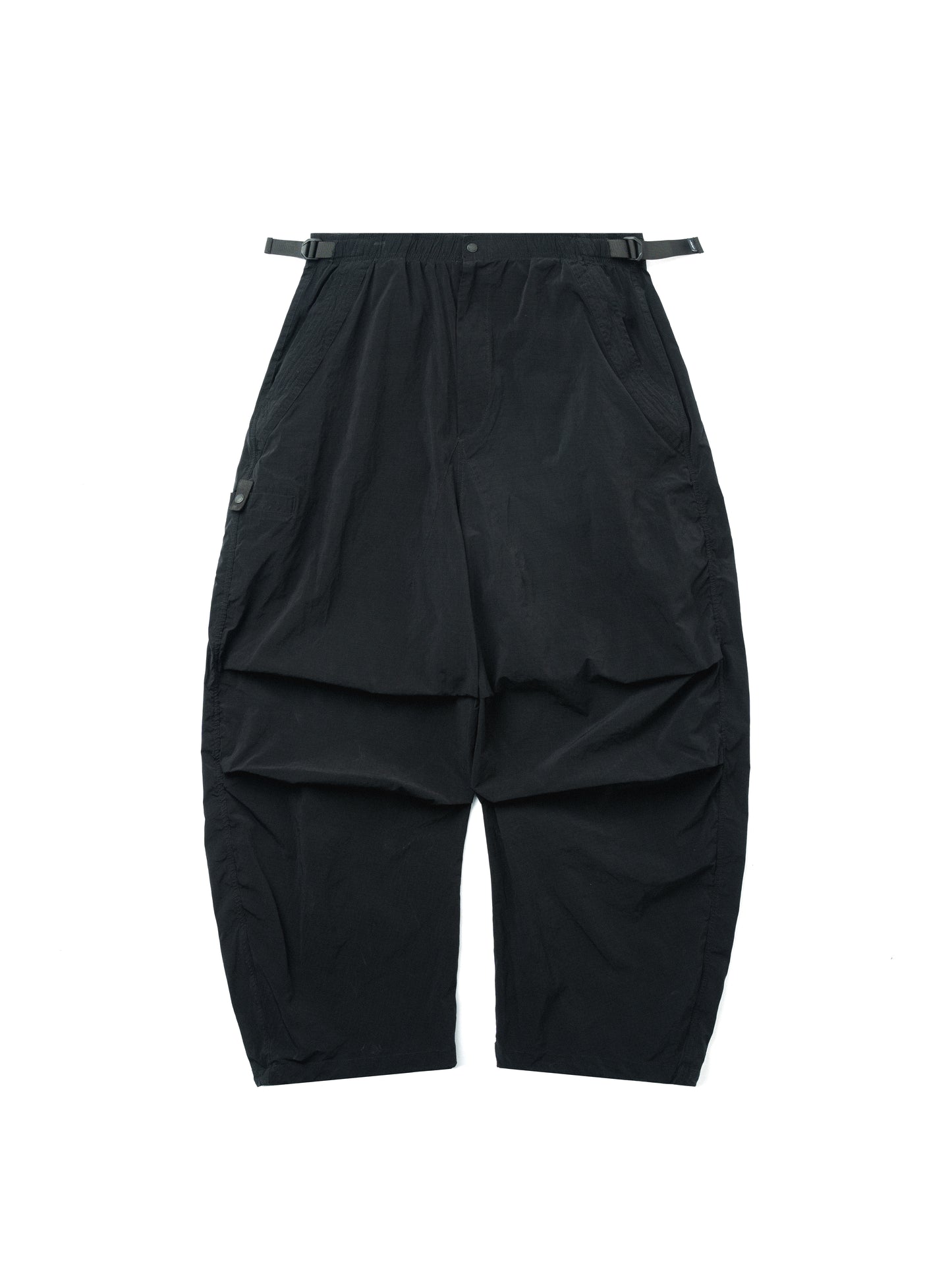 Belted Scimitar Silhouette Paratrooper Pants