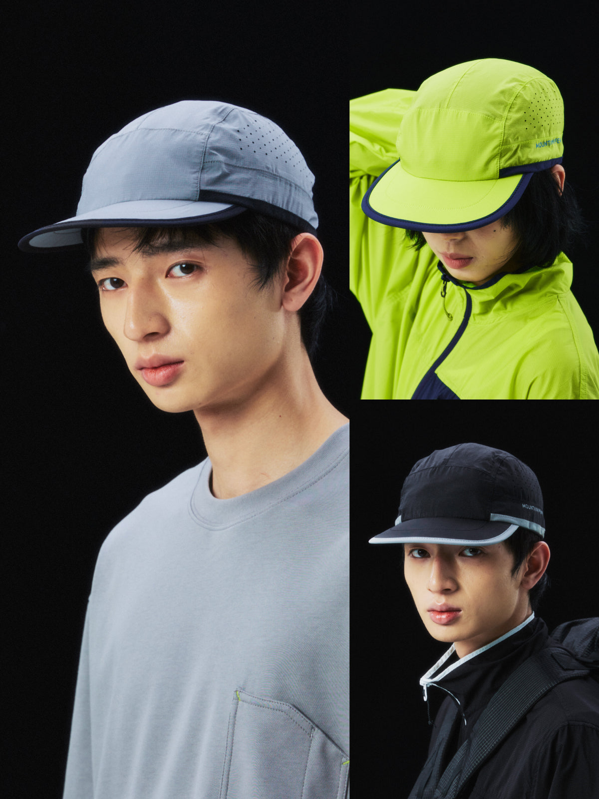 UPF50+ Perforated Sun Protection 5-Piece Hat Set