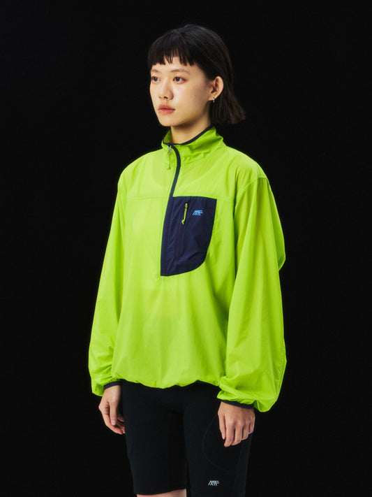 UPF 50+ Half-Zip Stand Collar Sun Protection Jacket