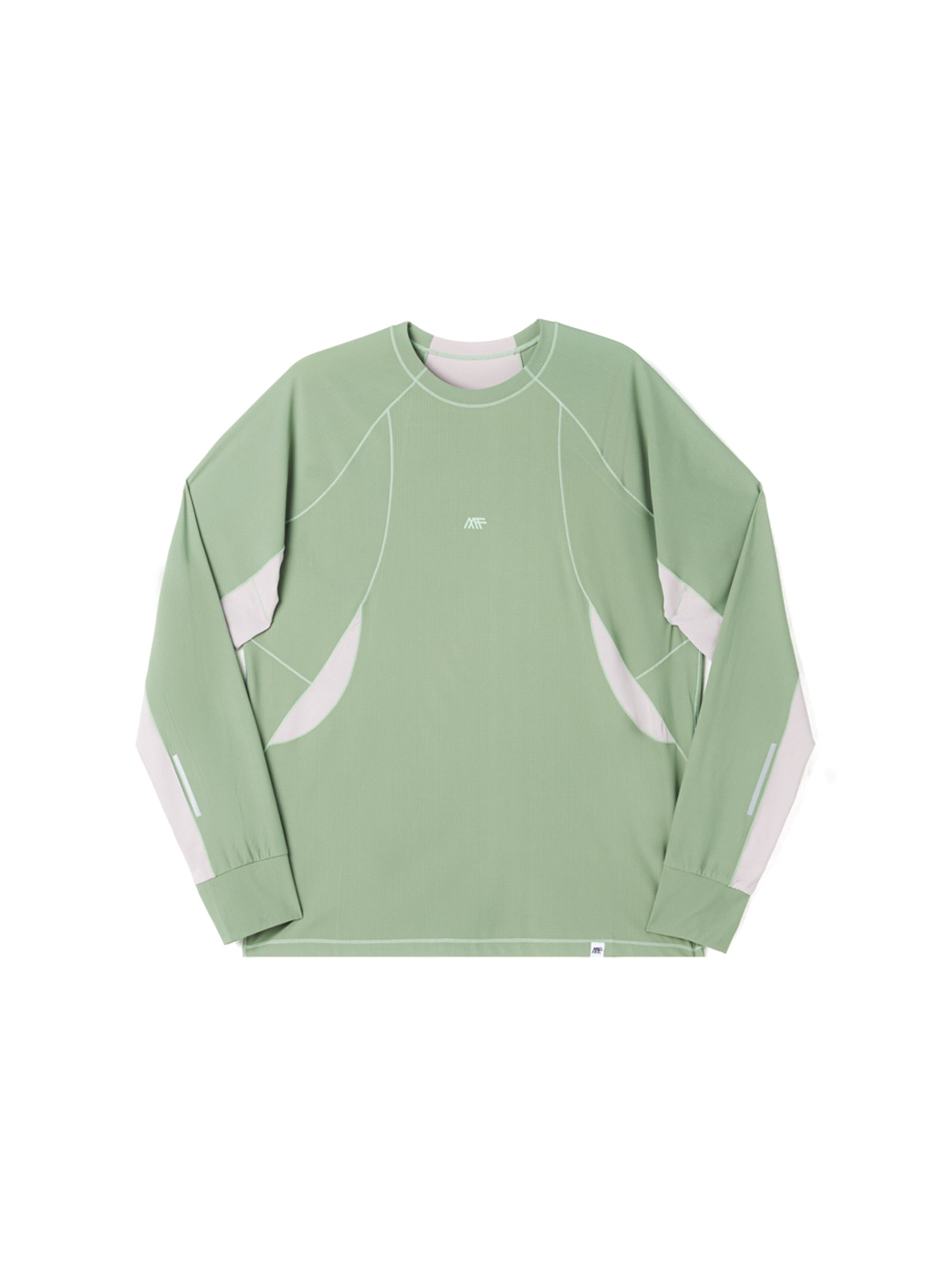 Contrast Stitch Quick-Dry Long Sleeve Tee