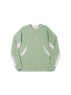 Contrast Stitch Quick-Dry Long Sleeve Tee
