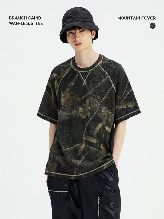 Branch Camo Waffle Tee
