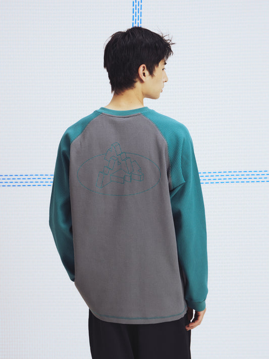 Waffle Raglan Tee
