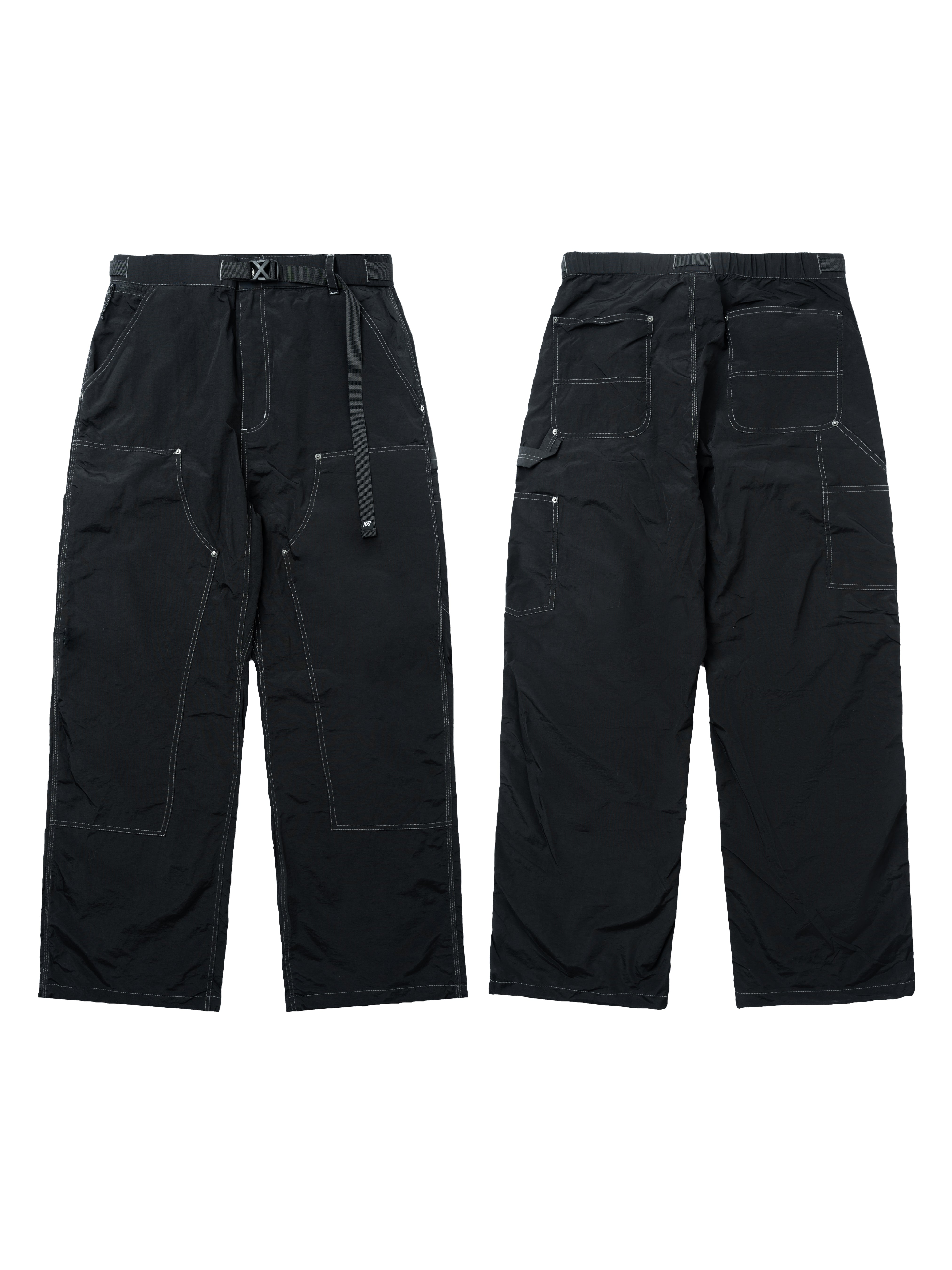 Nine-pocket Nylon Trousers
