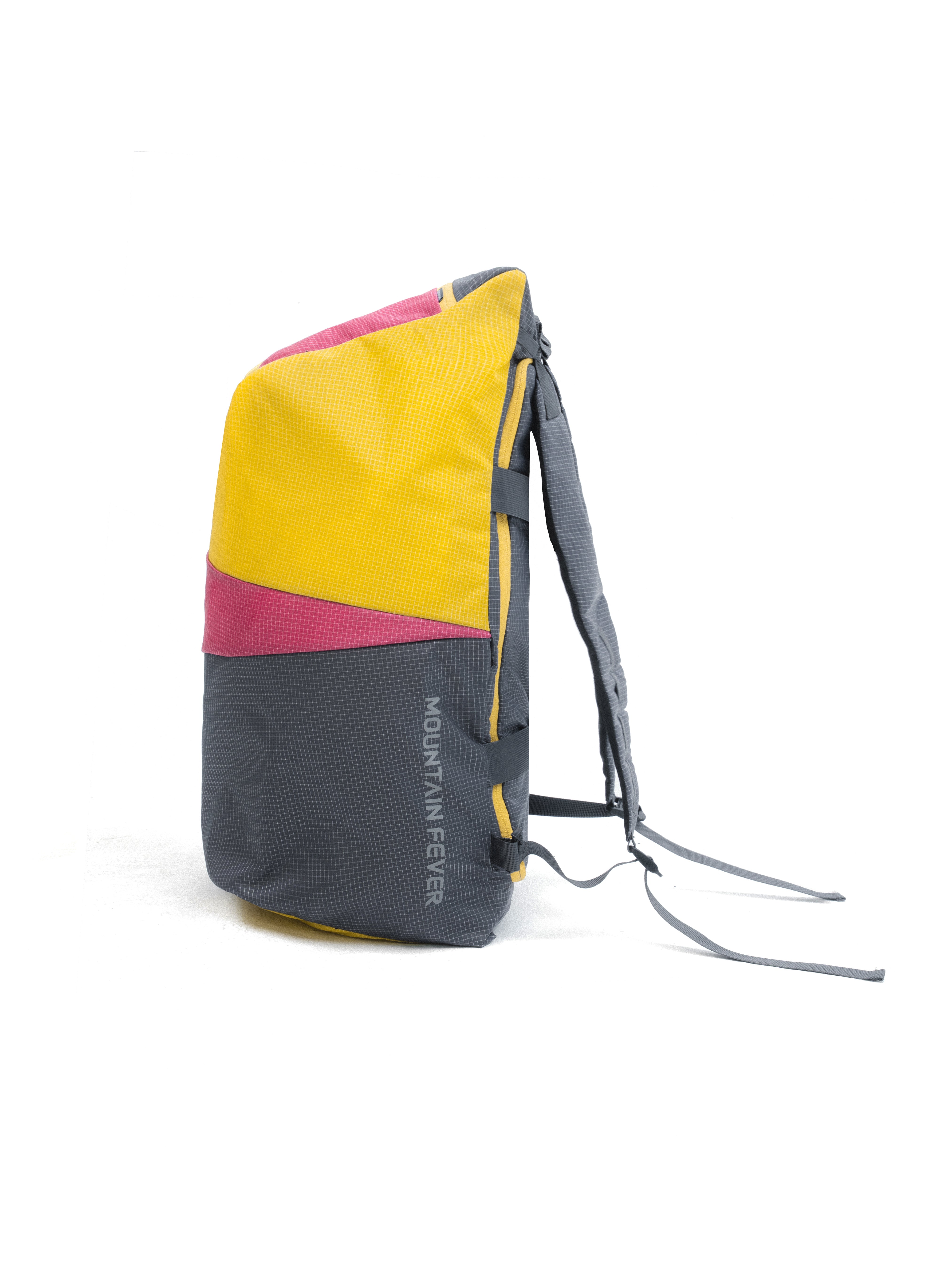 Two-tone Convertible Backpack / Handheld Travel Bag