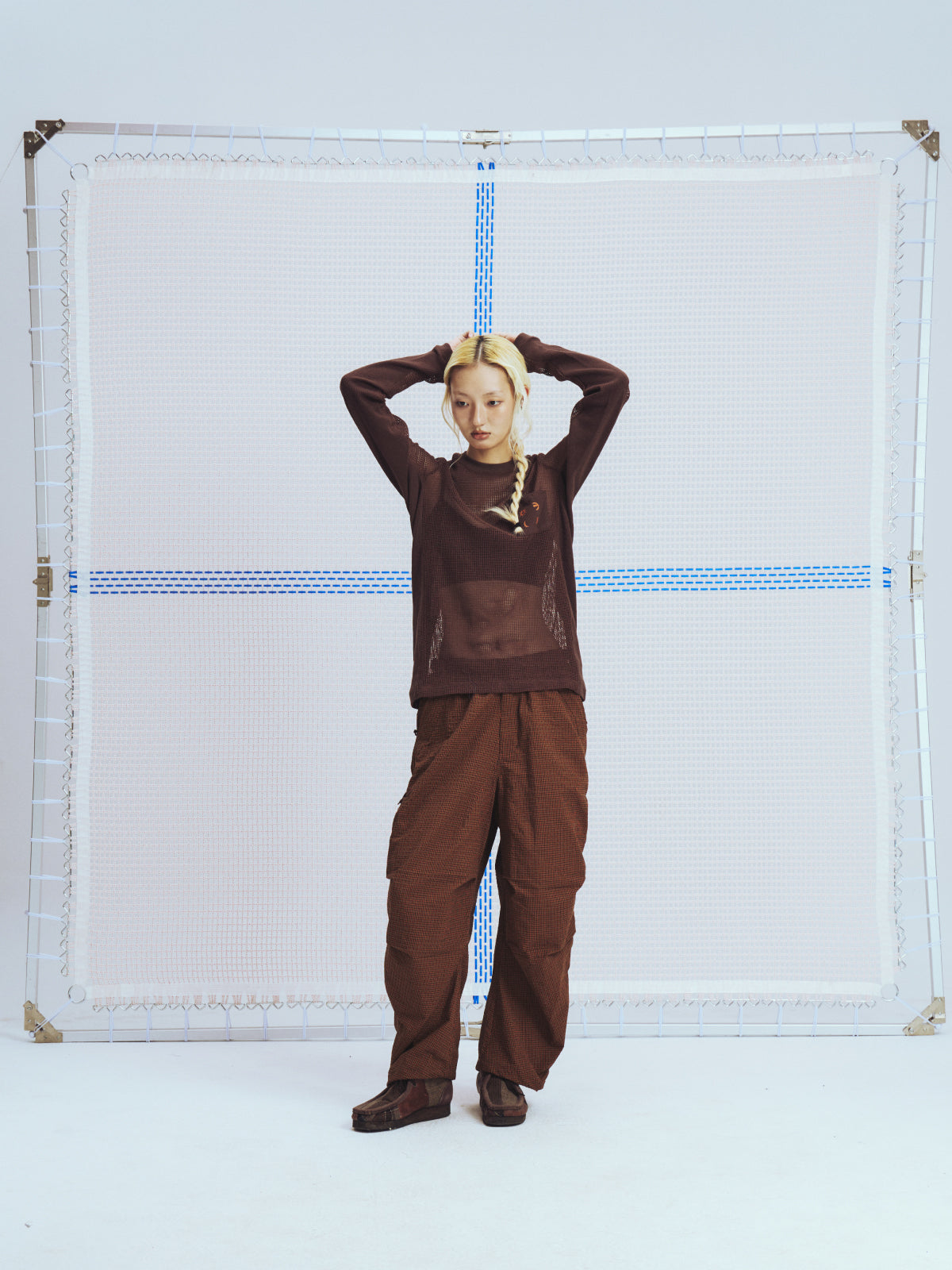 Plaid Parachute Pants
