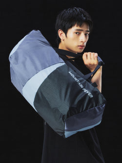 Two-tone Convertible Backpack / Handheld Travel Bag
