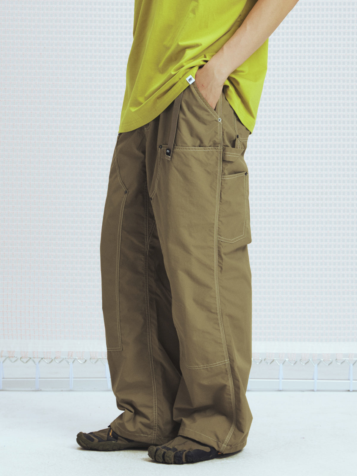Nine-pocket Nylon Trousers