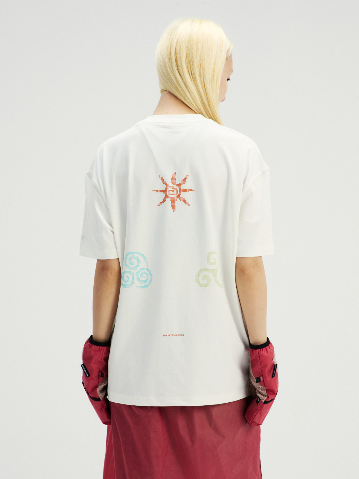 Fire Earth Water Print Short Sleeve Tee