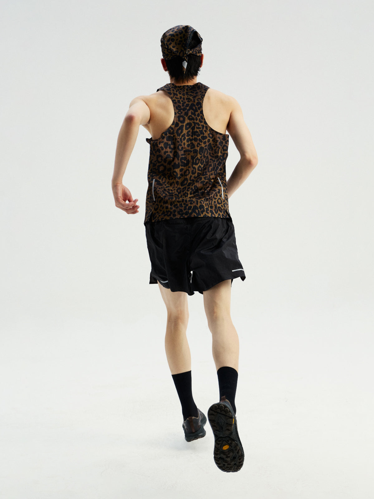 Leopard Print Running Tank Top