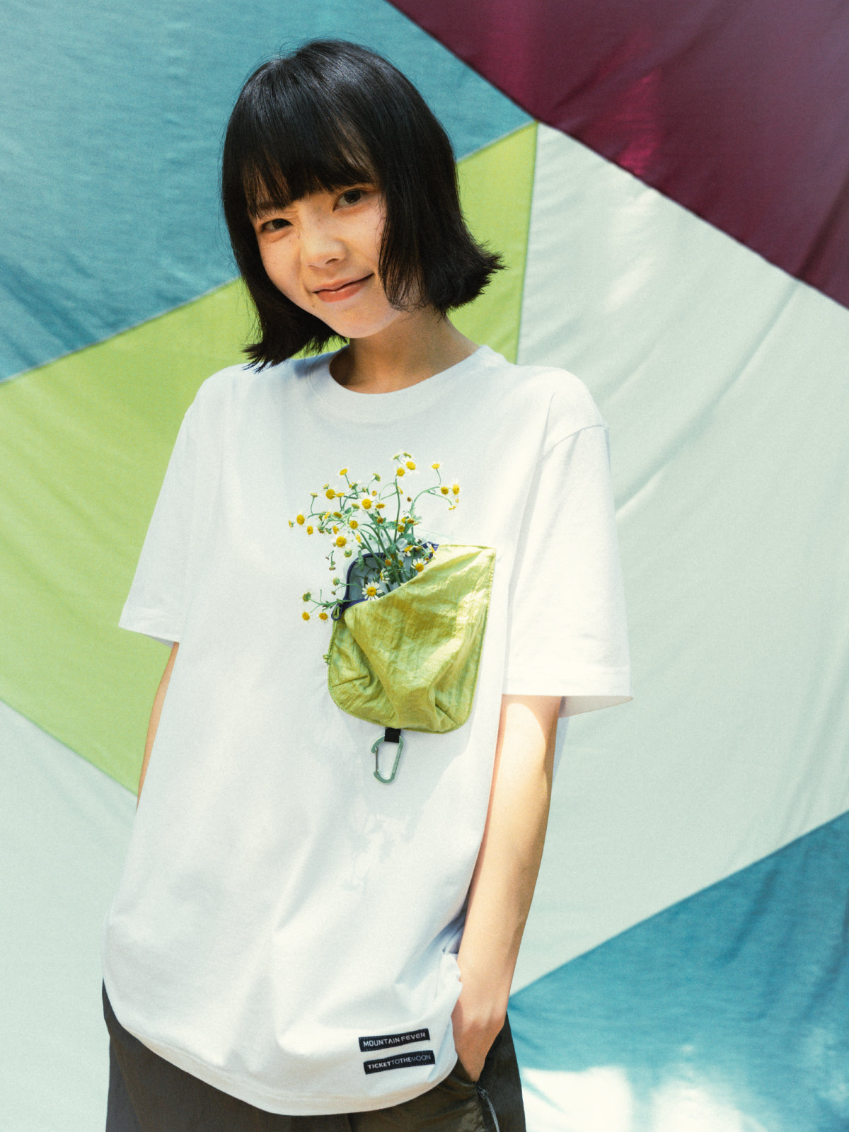 Zip Pocket Short Sleeve T-shirt