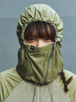 Lightweight Primaloft® Fleece Neck Gaiter _ Wind Hood