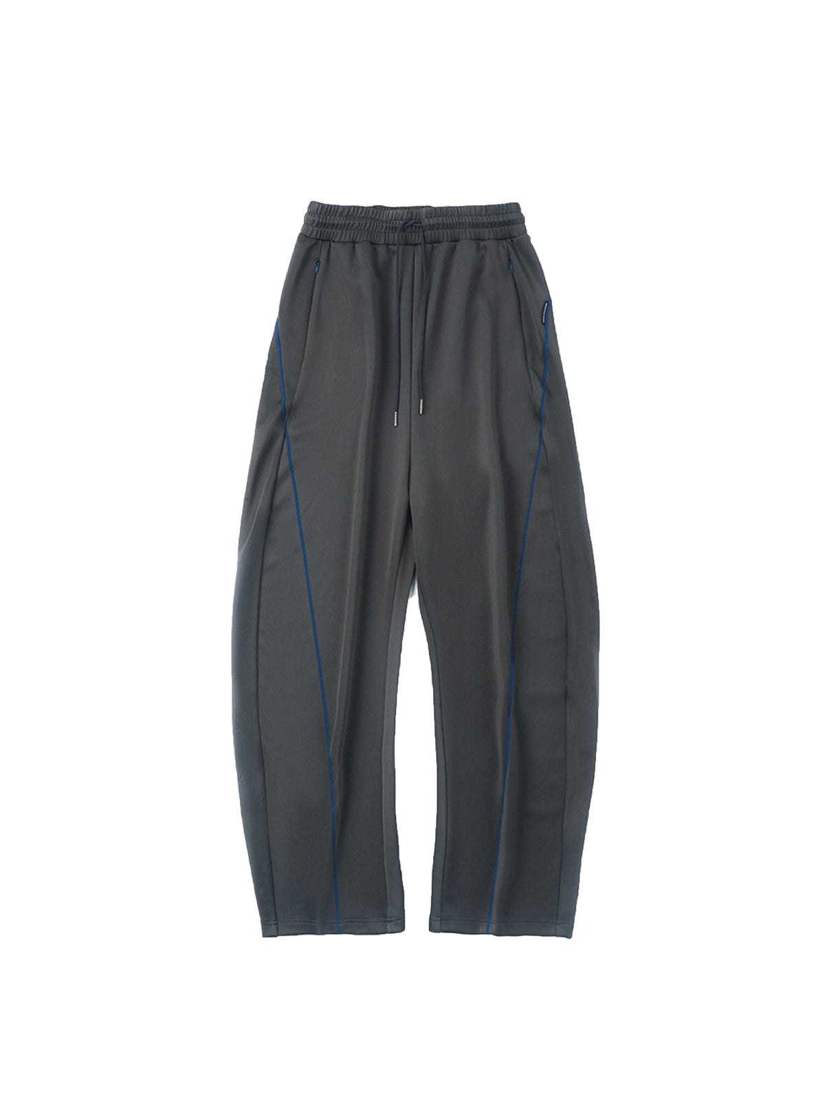 Color-Blocking Topstitch Kukri Sports Pants