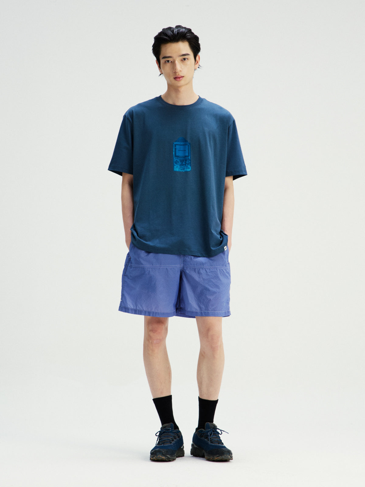 Pixel Theme GAME-BOY Short Sleeve Tee