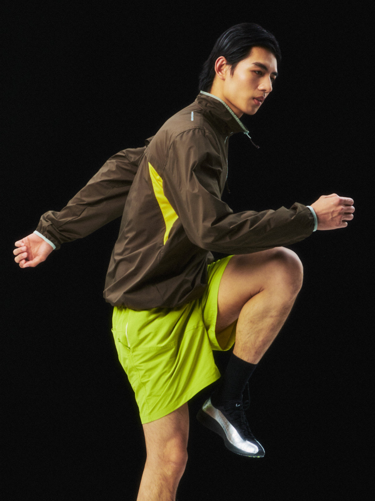 UPF 50+ Half-Zip Stand Collar Sun Protection Jacket