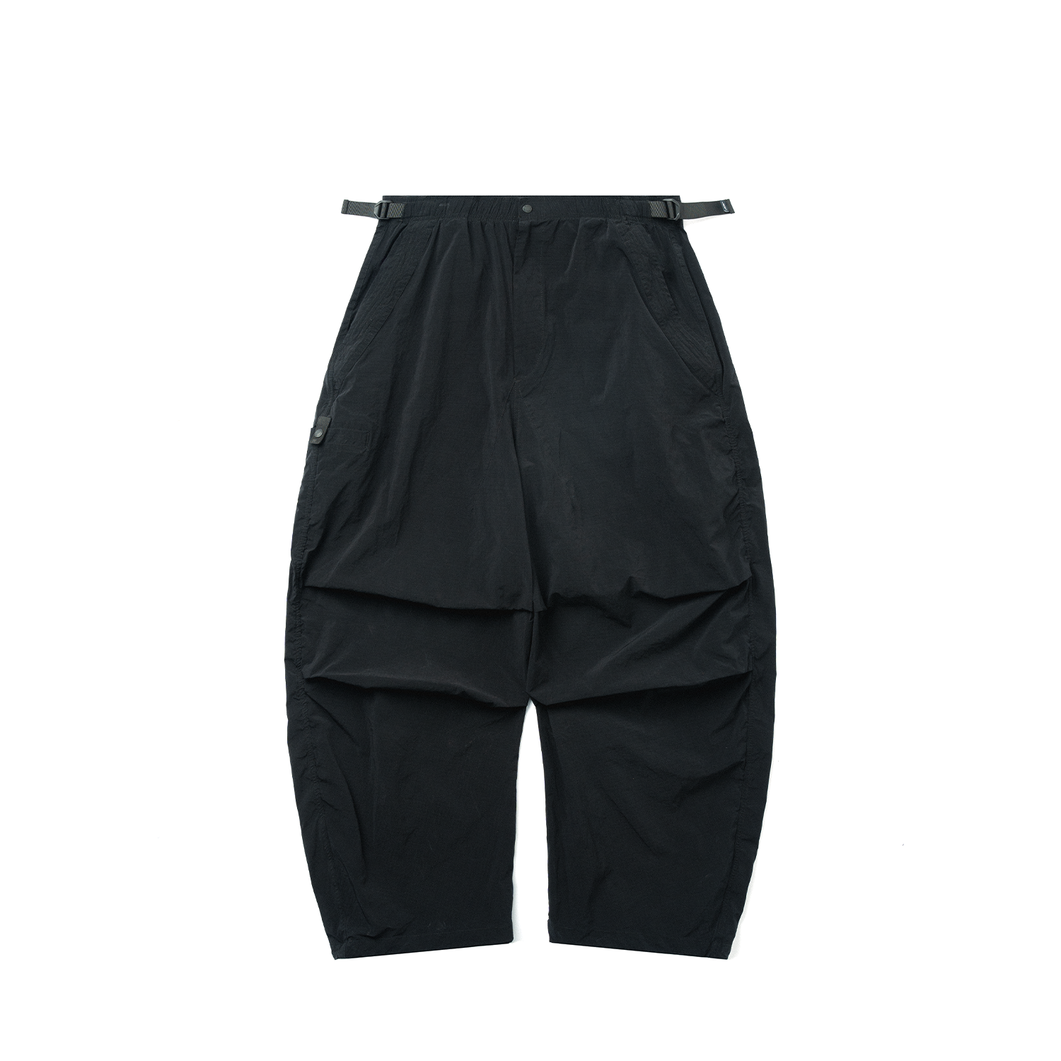Belted Scimitar Silhouette Paratrooper Pants