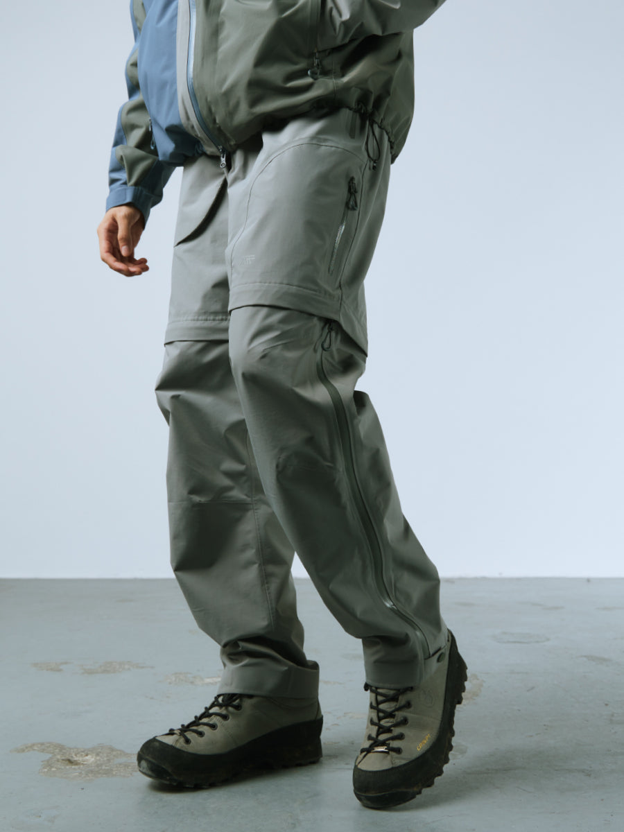Taped Seam Waterproof Detachable Hiking Pants
