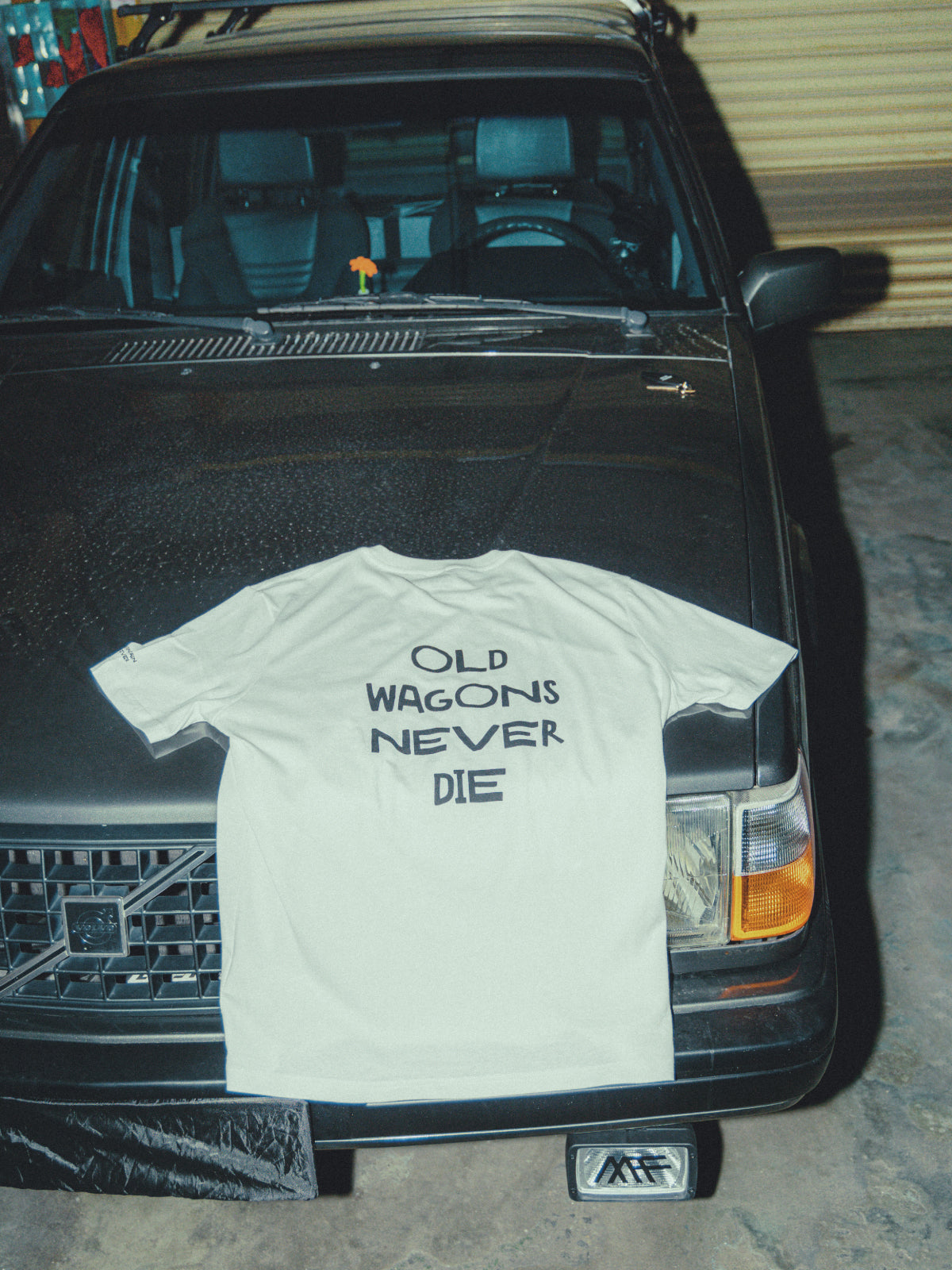 Old Wagon Slogan Tee