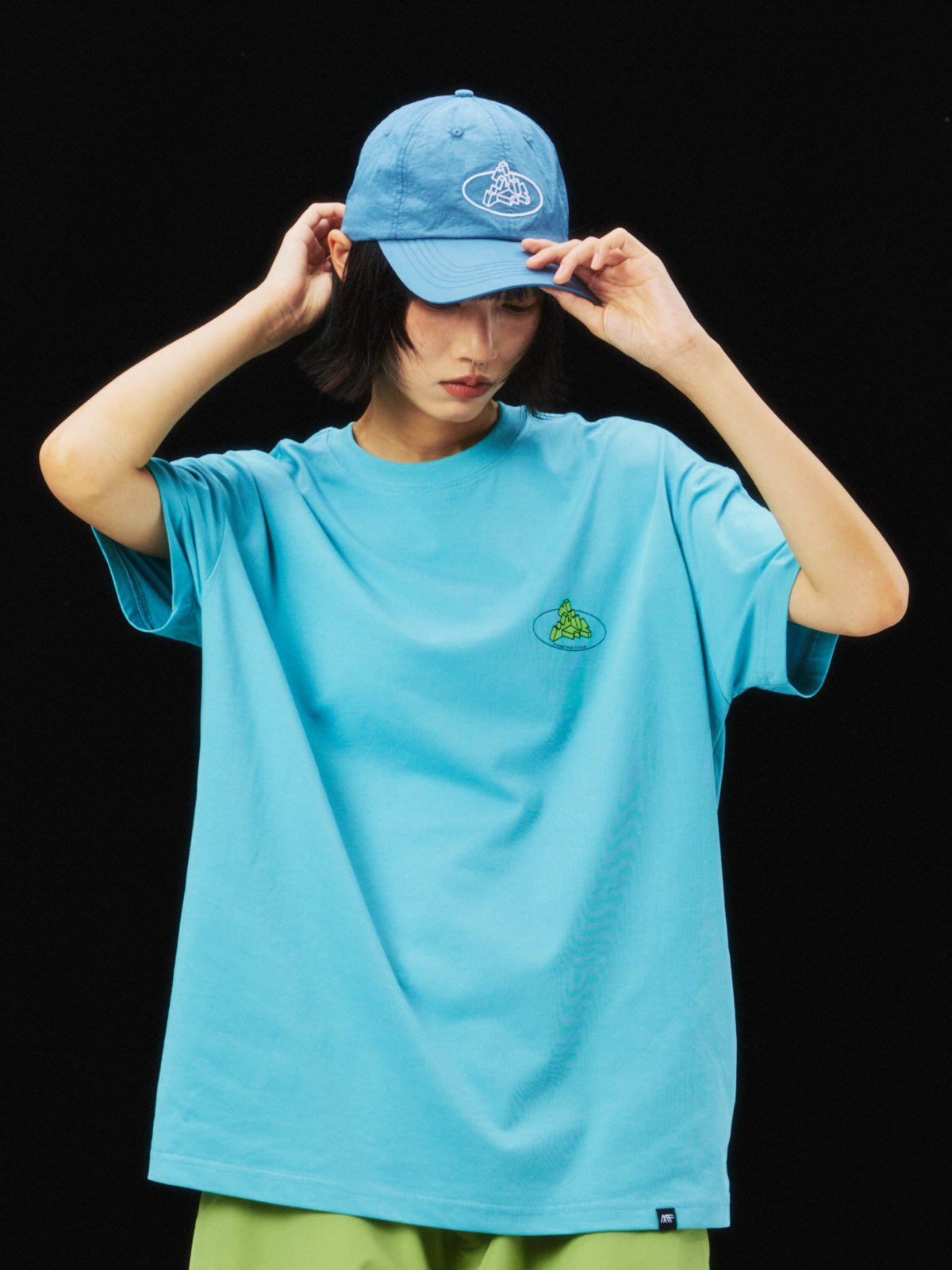 Mountain logo cap