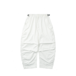 Belted Scimitar Silhouette Paratrooper Pants