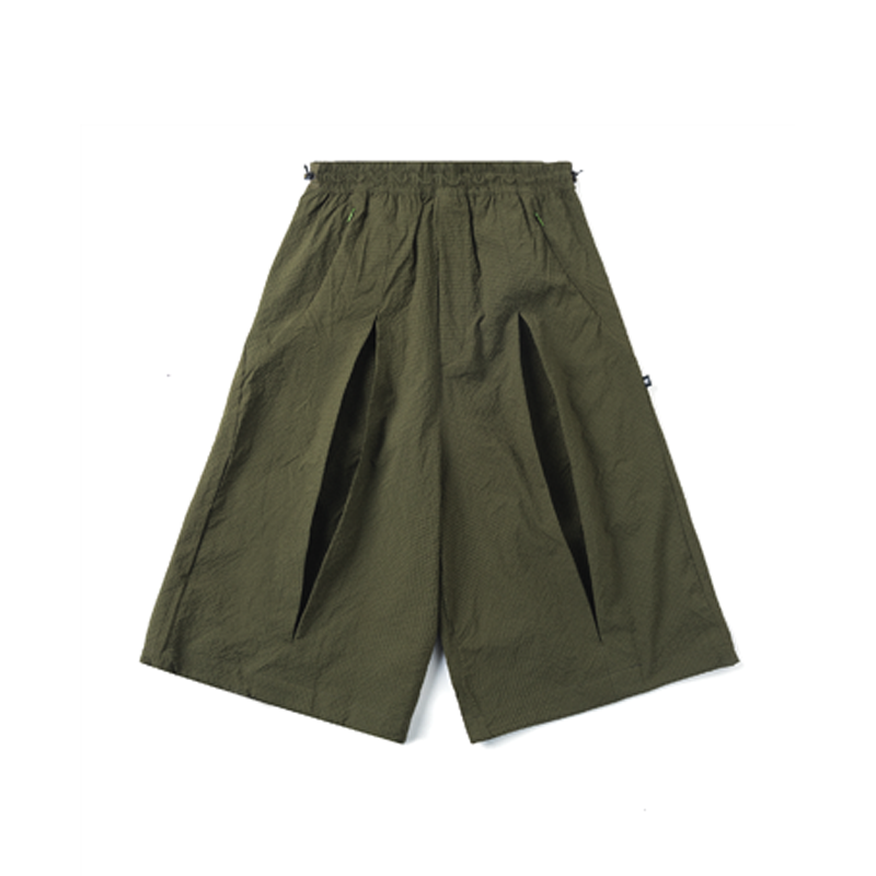 UPF 50+ Seersucker Cropped Bloomer Pants