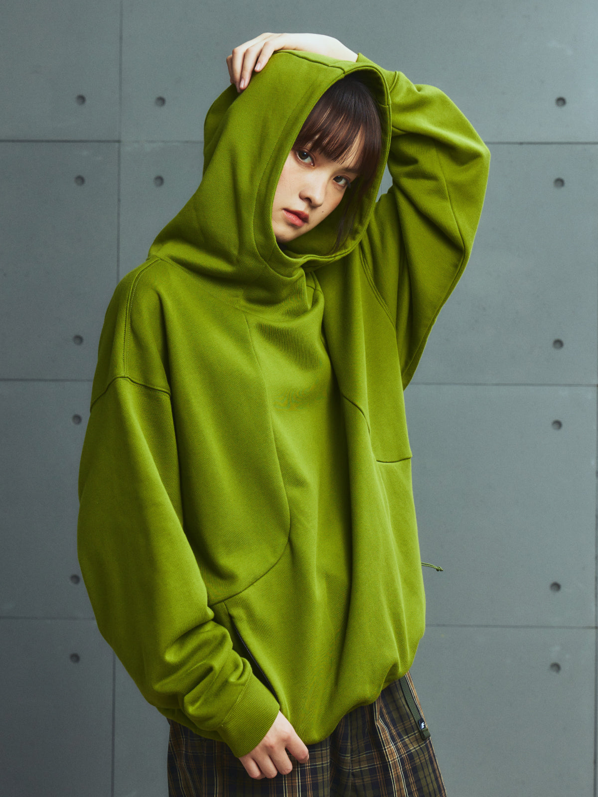 Structured Hooded Sweatshirt