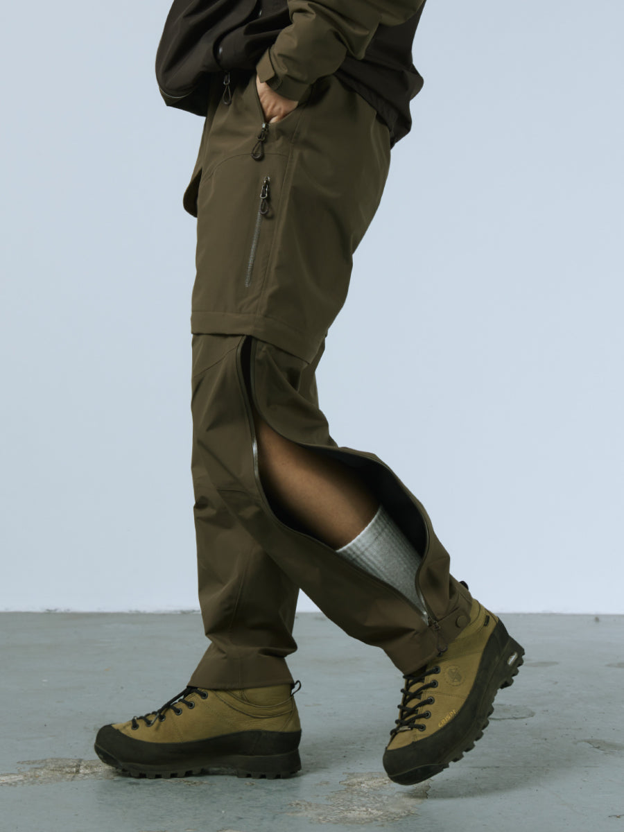 Taped Seam Waterproof Detachable Hiking Pants